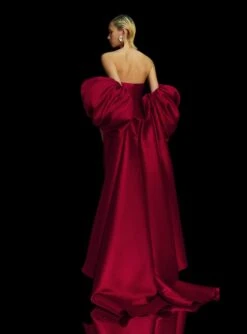 The Lea Maxi Dress In Ruby -Solace Dress Shop OS38004 LEA MAXI DRESS RUBY 0068 R1