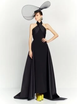 The Rumi Maxi Dress In Black -Solace Dress Shop OS38014 RUMI MAXI DRESS BLACK 011 R1