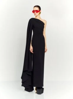 The Daria Maxi Dress In Black