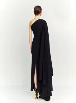 The Daria Maxi Dress In Black -Solace Dress Shop OS41004 DARIA MAXI DRESS BLACK 058 R1