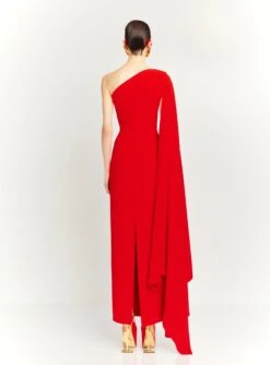 The Daria Maxi Dress In Red -Solace Dress Shop OS41004 DARIA MAXI DRESS RED 041 R1