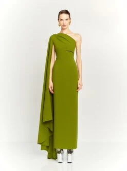 The Daria Maxi Dress In Sweet Pea Green