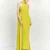 The Ophelia Maxi Dress In Chartreuse 1 The Ophelia Maxi Dress In Chartreuse -Solace Dress Shop OS41010 OPHELIA MAXI DRESS CHARTREUSE 009 R1