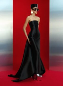 The Imani Maxi Dress In Black