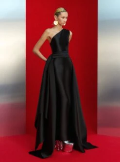 The Charo Maxi Dress In Black -Solace Dress Shop OS42008 CHARO MAXI DRESS BLACK 0045 R1