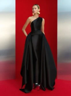 The Charo Maxi Dress In Black