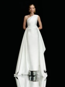 The Charo Maxi Dress In Cream