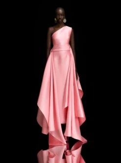 The Charo Maxi Dress In Soft Pink