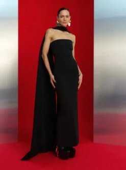 The Ainhoa Maxi Dress In Black