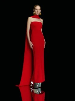 The Ainhoa Maxi Dress In Red