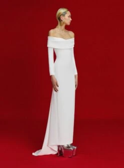 The Lyla Maxi Dress In Cream -Solace Dress Shop OS42027 LYLA MAXI DRESS CREAM 0035 R1