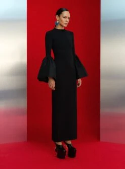 The Suri Maxi Dress In Black