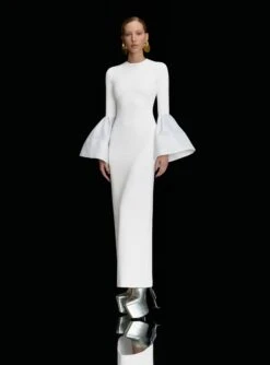 The Suri Maxi Dress In Cream