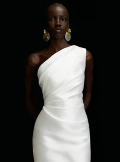 The Nori Mini Dress In Cream -Solace Dress Shop OS42038 NORI MINI DRESS CREAM 0043 R1