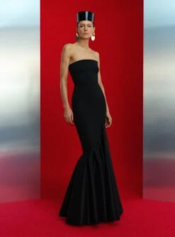 The Rayne Maxi Dress In Black