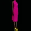 The Samira Midi Dress In Magenta -Solace Dress Shop OS42048 SAMIRA MIDI DRESS MAGENTA 0062 R1