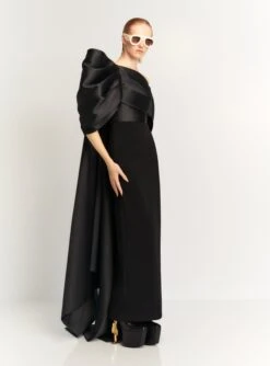 The Raye Maxi Dress In Black -Solace Dress Shop RAYE MAXI DRESS OS39012 BLACK 011 R1