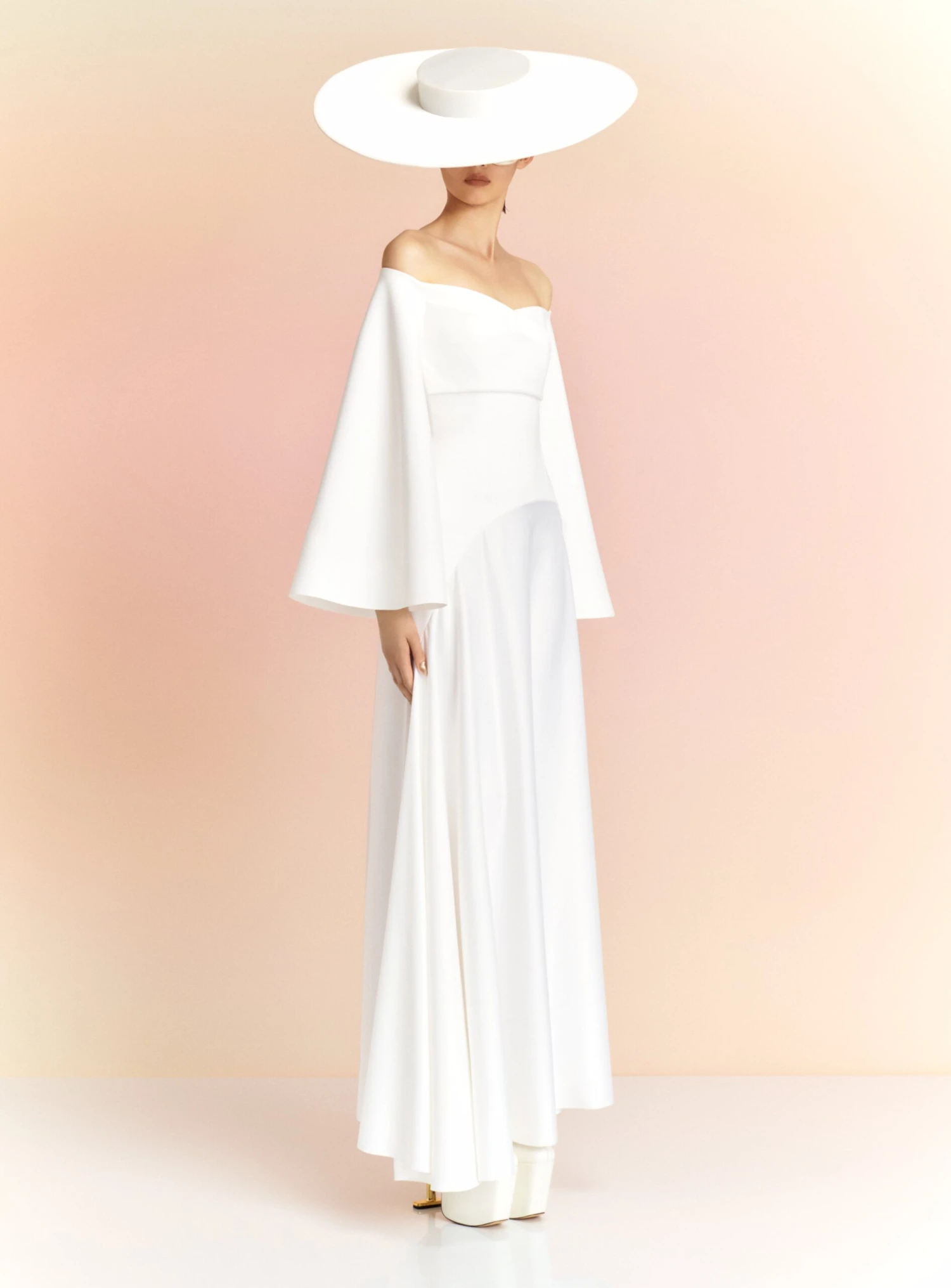 The Rina Maxi Dress In Cream 3 The Rina Maxi Dress In Cream