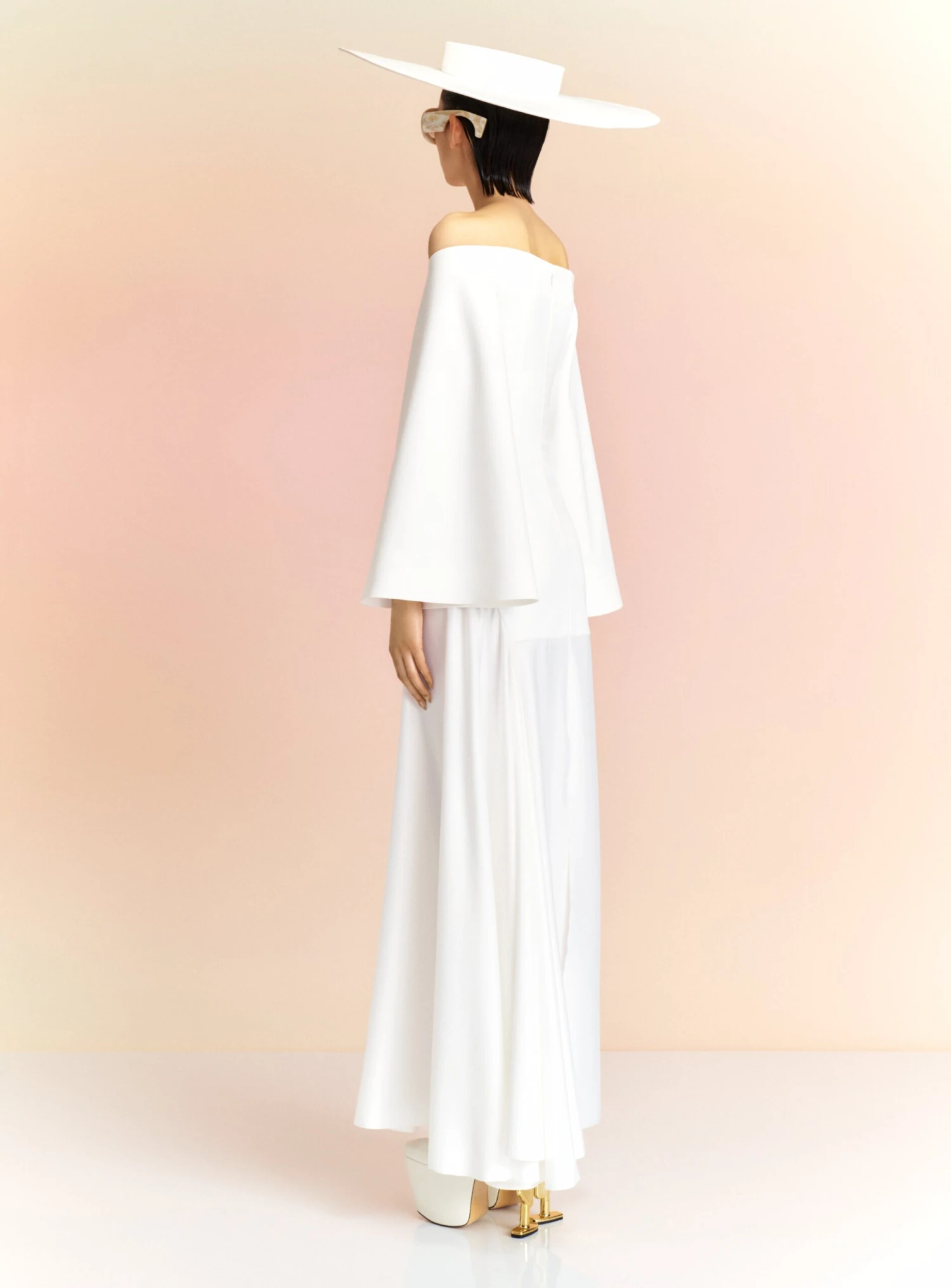 The Rina Maxi Dress In Cream 6 The Rina Maxi Dress In Cream - Image 4