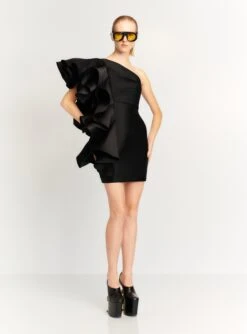 The Rio Mini Dress In Black