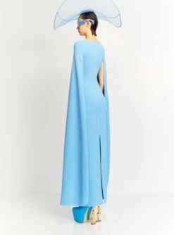 The Sadie Maxi Dress In Bluebell -Solace Dress Shop SADIE MAXI DRESS OS35009 BLUEBELL 092 R1