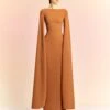 The Sadie Maxi Dress In Caramel -Solace Dress Shop SADIE MAXI DRESS OS35009 CARAMEL 253 R1