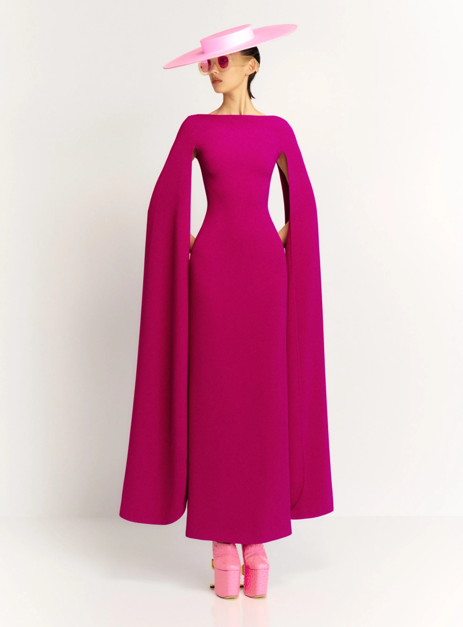 The Sadie Maxi Dress In Fuchsia 4 The Sadie Maxi Dress In Fuchsia - Image 2