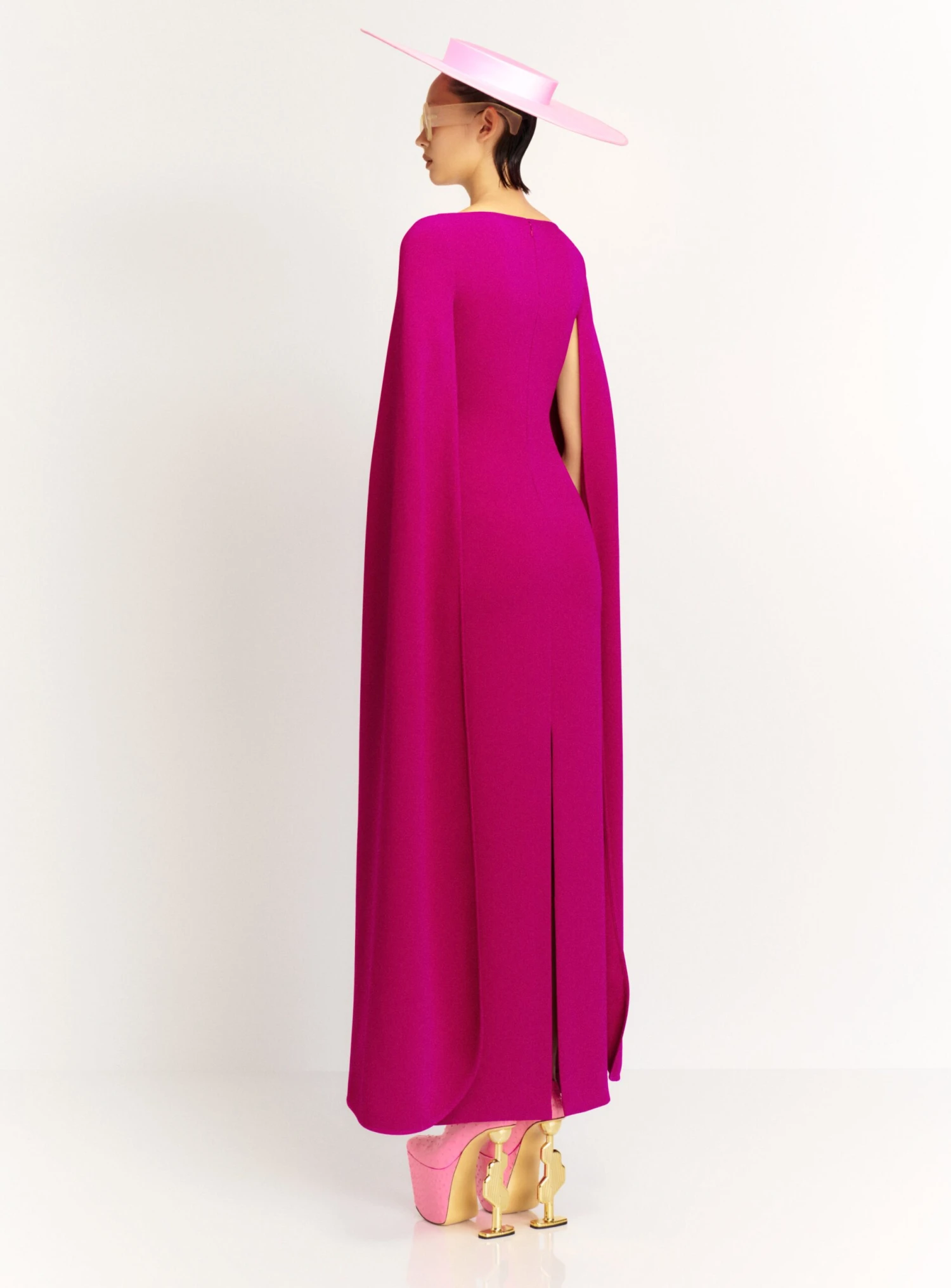 The Sadie Maxi Dress In Fuchsia 5 The Sadie Maxi Dress In Fuchsia - Image 3