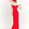 The Serina Maxi Dress In Red 1 The Serina Maxi Dress In Red -Solace Dress Shop SERINA MAXI DRESS OS40015 RED 006 R1