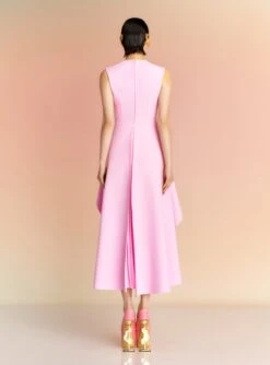 The Severny Midi Dress In Blush -Solace Dress Shop SEVERNY MIDI DRESS OS30037 BLUSH 180 R1
