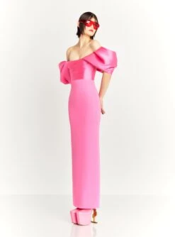 The Sian Maxi Dress In Light Pink -Solace Dress Shop SIAN MAXI DRESS OS40006 LIGHT PINK 053 R1