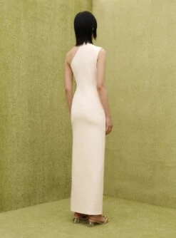 The Averie Maxi Dress In Ivory -Solace Dress Shop SOLACE LONDON OS21090 AVERIE MAXI DRESS IVORY 3