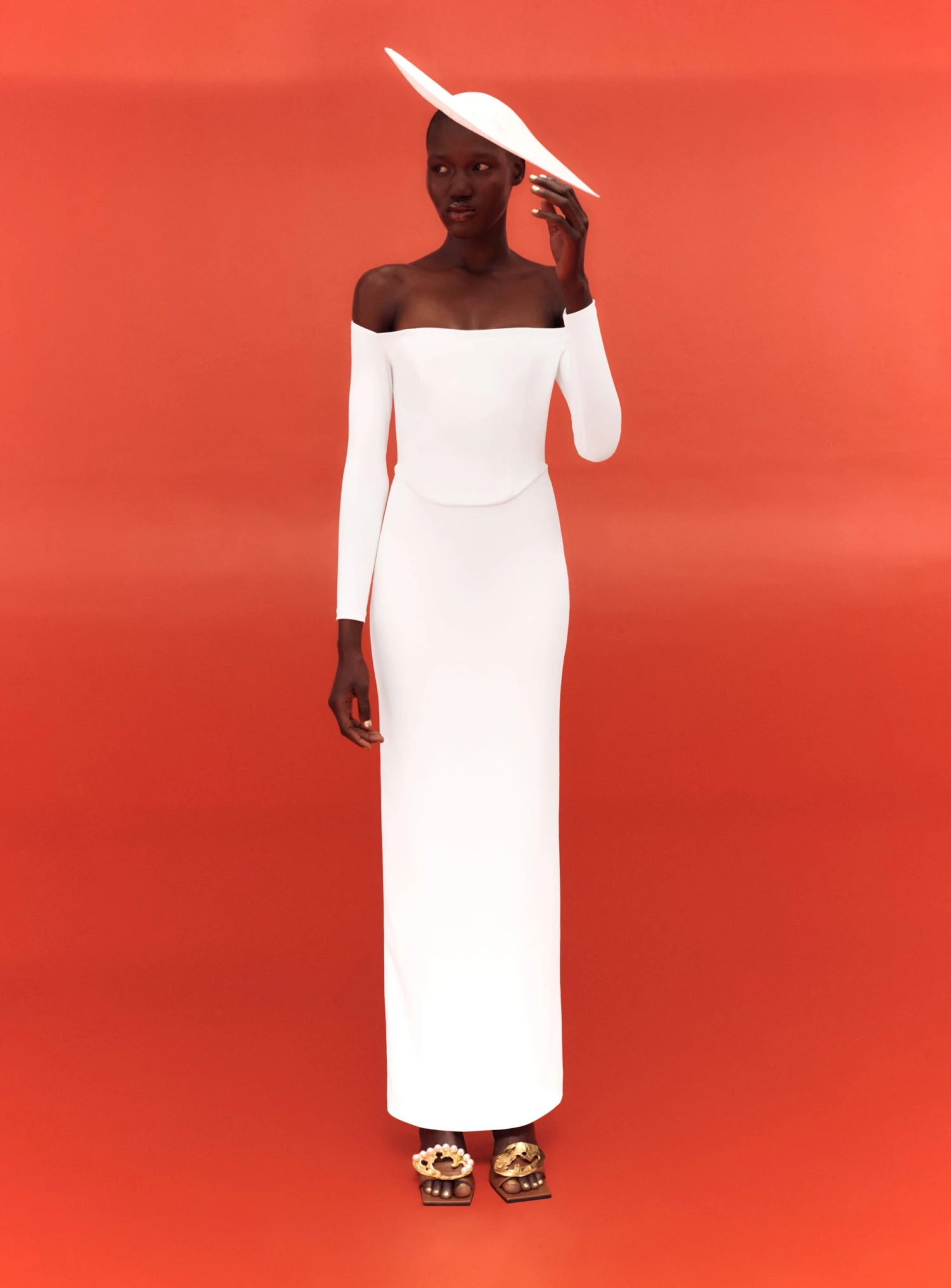 The Kae Maxi Dress In Cream 7 The Kae Maxi Dress In Cream - Image 5