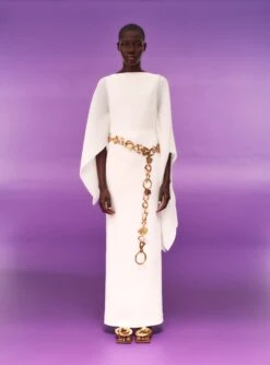 The Simone Maxi Dress In Cream