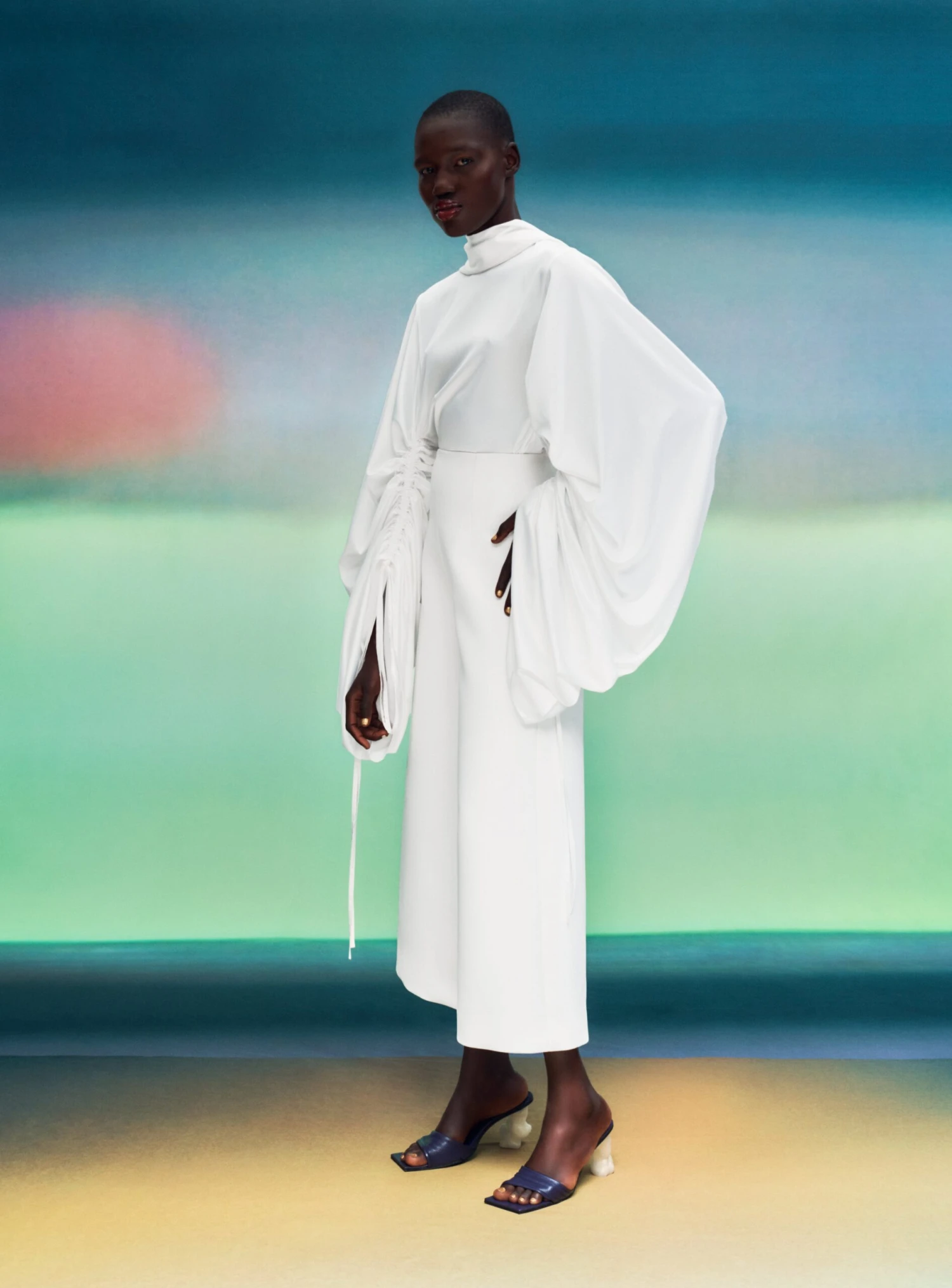 The Gilmor Trouser In Cream 3 The Gilmor Trouser In Cream