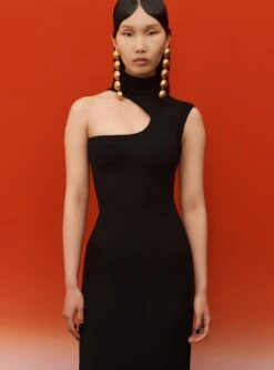 The Yara Maxi Dress In Black