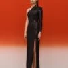 The Monroe Maxi Dress In Black 2 The Monroe Maxi Dress In Black -Solace Dress Shop SOLACE LONDON OS31048 MONROE MAXI DRESS BLACK 1