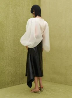 The Sienna Top In Ivory -Solace Dress Shop SOLACE LONDON OS31049 SIENNA TOP IVORY 4