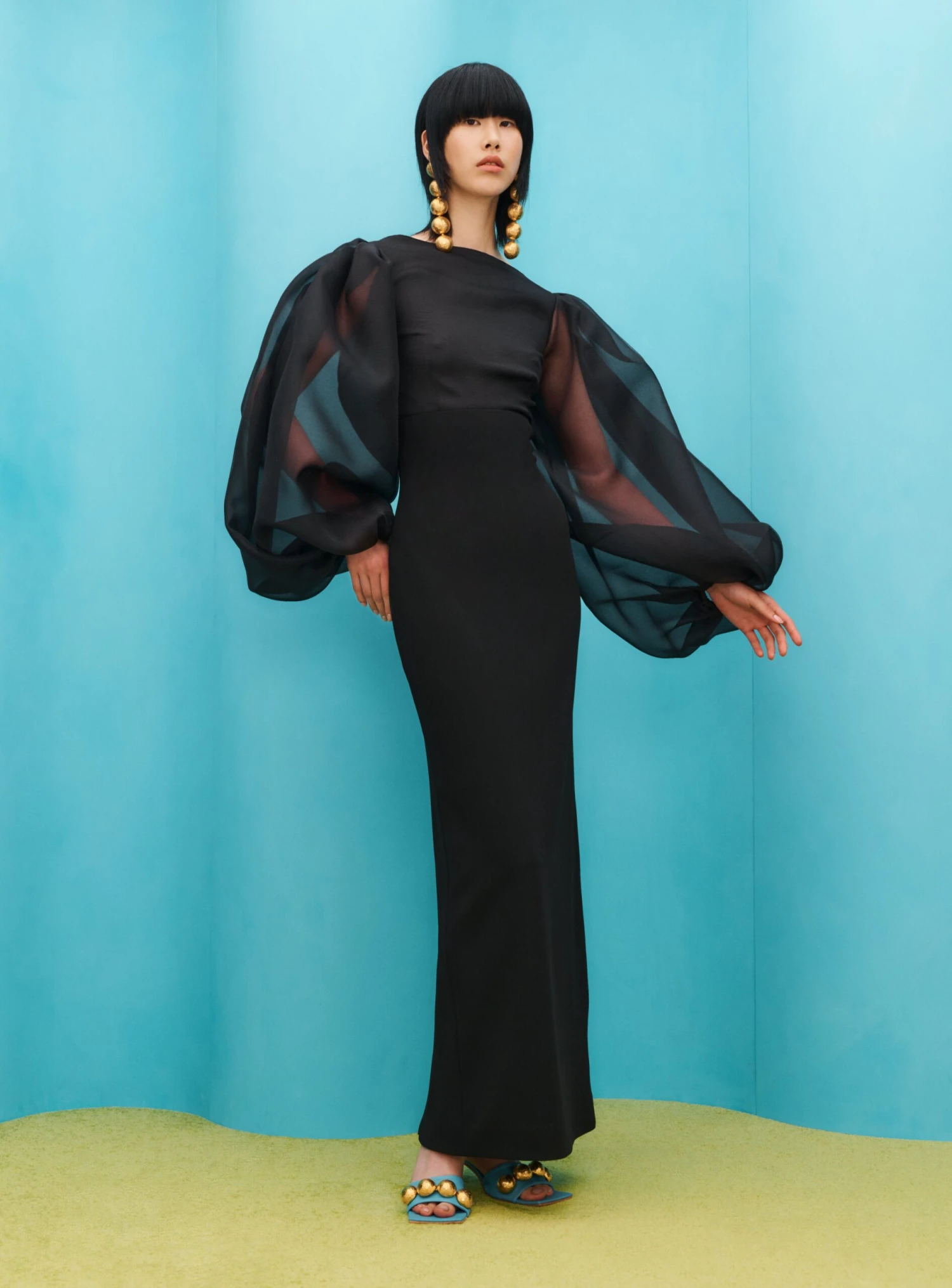 In Ziya Maxi Dress In Black 3 In Ziya Maxi Dress In Black
