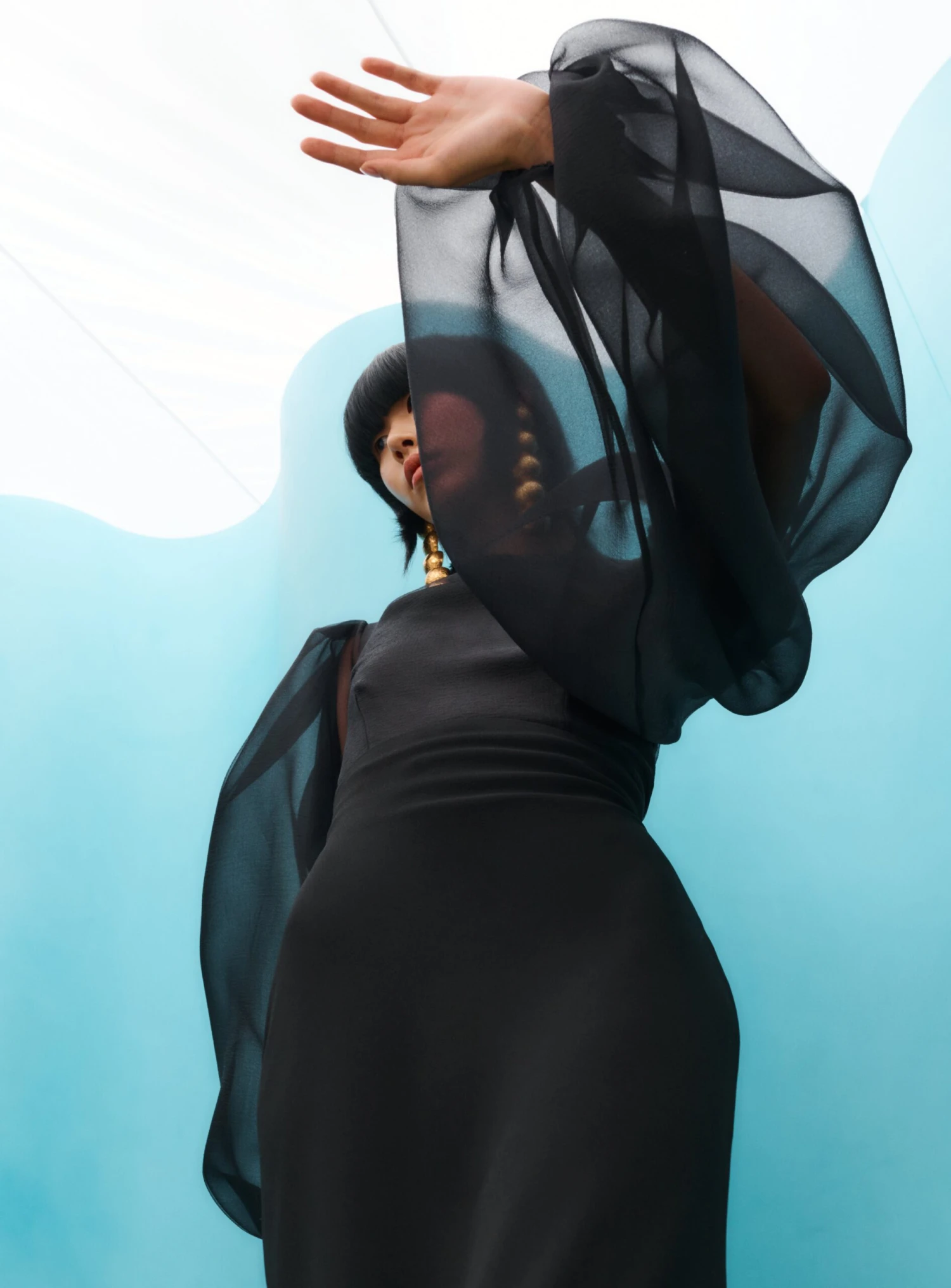 In Ziya Maxi Dress In Black 4 In Ziya Maxi Dress In Black - Image 2