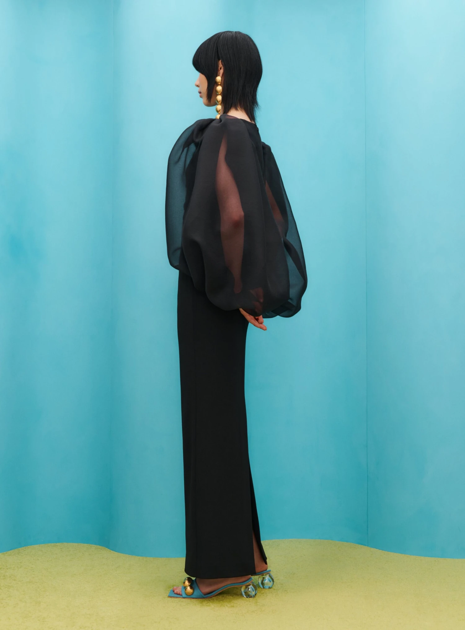 In Ziya Maxi Dress In Black 5 In Ziya Maxi Dress In Black - Image 3