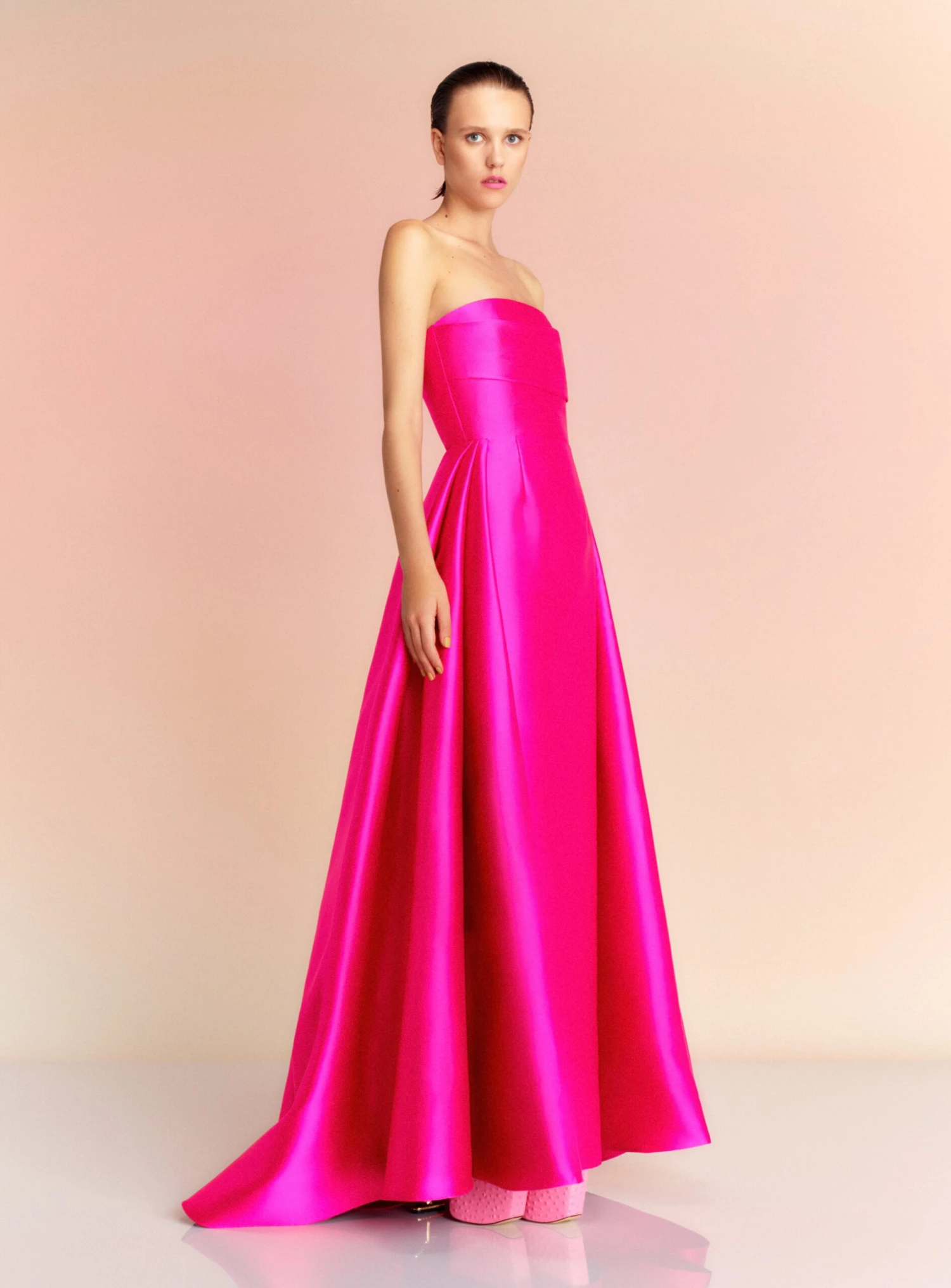 The Tiffany Maxi Dress In Magenta 4 The Tiffany Maxi Dress In Magenta - Image 2