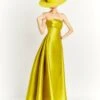 The Tiffany Maxi Dress In Chartreuse 1 The Tiffany Maxi Dress In Chartreuse -Solace Dress Shop TIFFANY MAXI DRESS OS34030 CHARTREUSE 012 R1