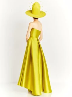 The Tiffany Maxi Dress In Chartreuse -Solace Dress Shop TIFFANY MAXI DRESS OS34030 CHARTREUSE 090 R1