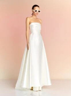 The Tiffany Maxi Dress In Cream