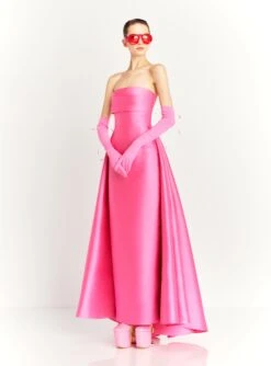 The Tiffany Maxi Dress In Light Pink