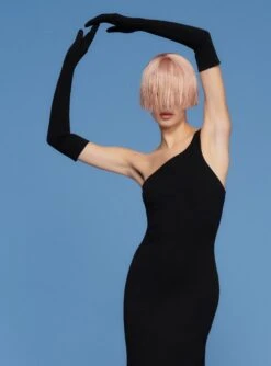 The Gigi Gloves In Black 6 The Gigi Gloves In Black -Solace Dress Shop gloves black 01