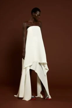 The Hester Dress In Cream