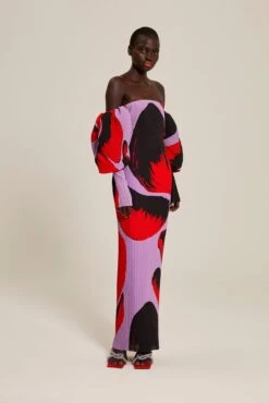 The Tasmin Dress In Newton Lilac -Solace Dress Shop solace london os24045 tasmin newton lilac side 2 1