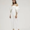 The Kasey Jumpsuit In Cream